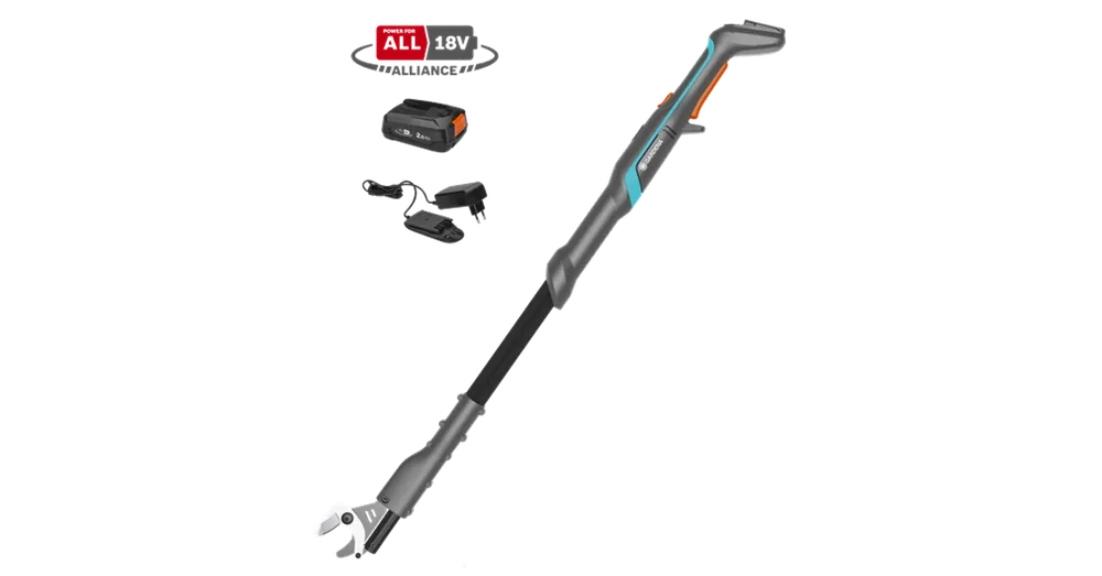 Outlet | Gardena EasyCut 110/18V P4A akkumulátoros ágvágó olló akkumulátorral