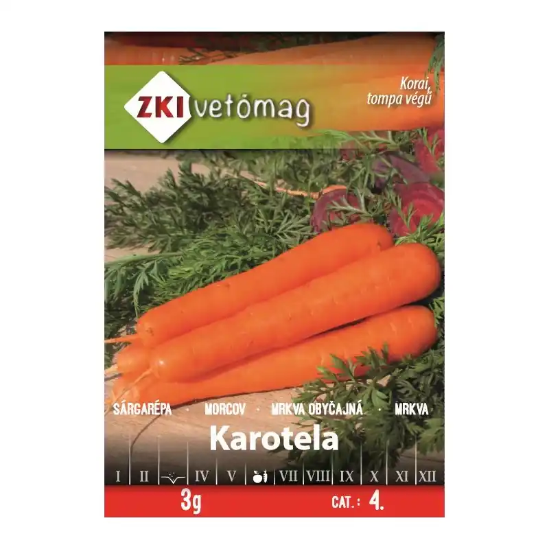 Olcsóbb | ZKI SÁRGARÉPA KAROTELA 3G