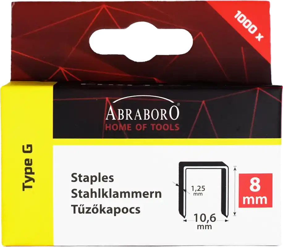 Exkluzív ajánlat | Abraboro CHILITAC G-11 típusú tűzőkapcsok