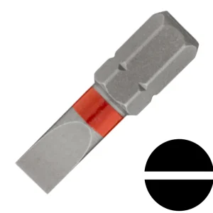 Azonnal elérhető - Abraboro 0.6 x 4.5 x 25 mm lapos bit, 2 db/csomag