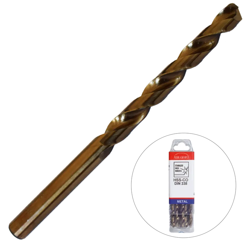 Abraboro 1 x 34 / 12 mm HSS-Co fémcsigafúró X-Pack, 10 db/csomag - Kihagyhatatlan ajánlat