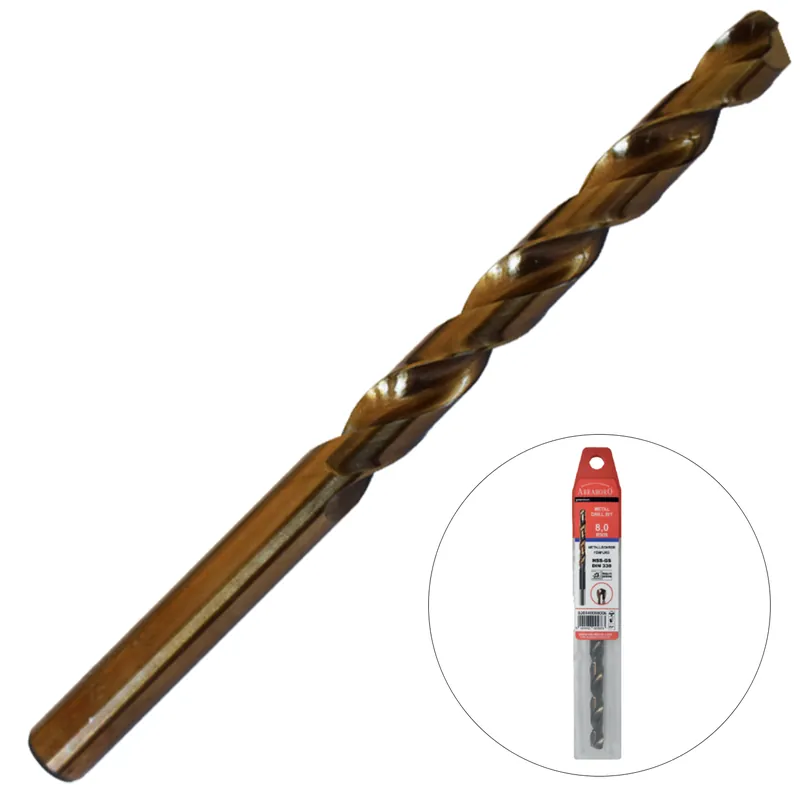 Abraboro 1.5 x 40 / 18 mm HSS-Co fémcsigafúró, 2 db/csomag - Korlátozott ajánlat