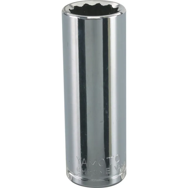 Árengedmény - YAMOTO 1/2" A/F hosszú dugókulcs 3/8" -os meghajtóval