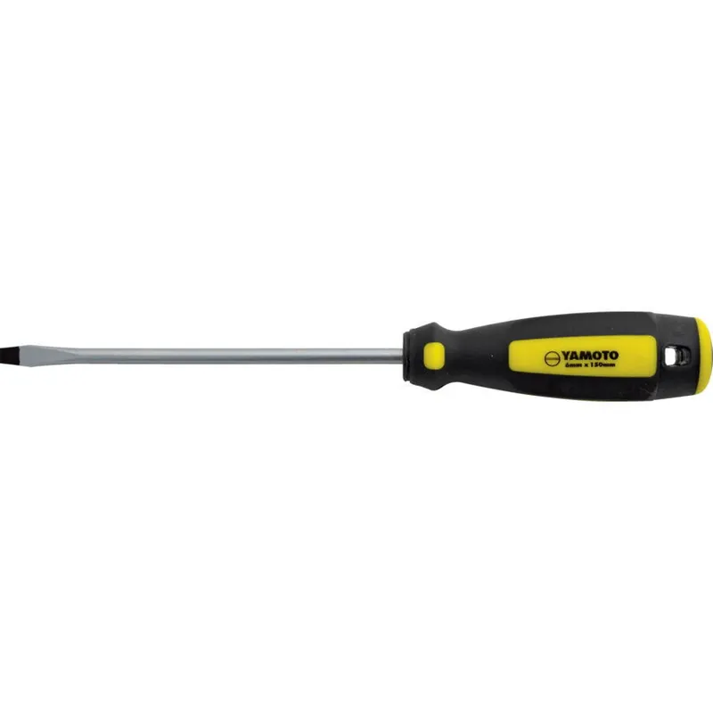 YAMOTO 6 x 200 mm Tri-Line csavarhúzó kúpos élű, köracél pengével - Prémium
