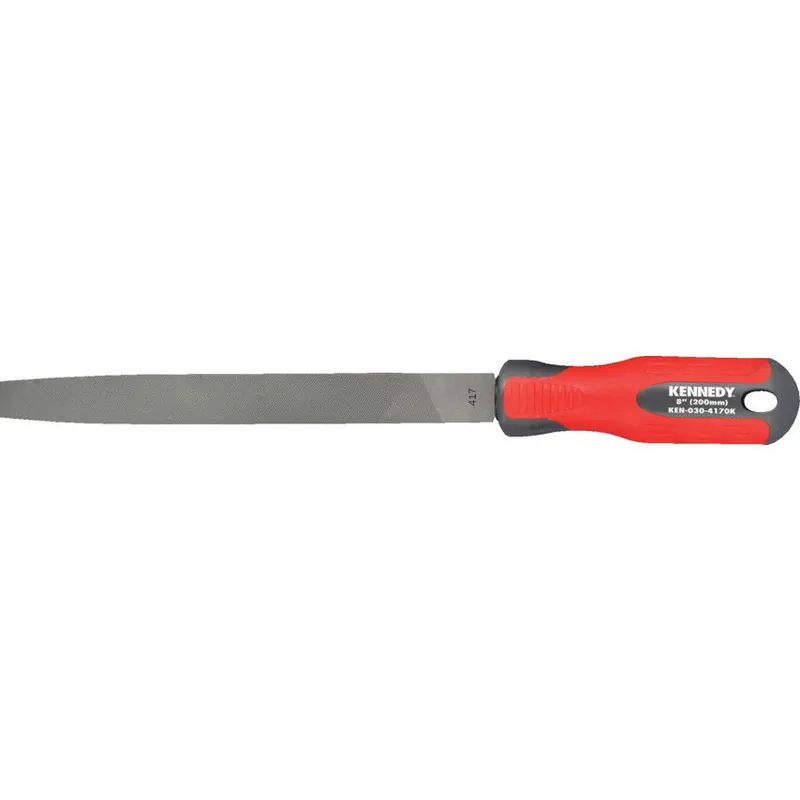 Biztonságos vásárlás | KENNEDY 8" (200 mm) lapos simító műhelyreszelő nyéllel