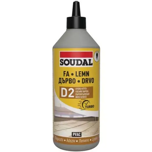 Szuper ajánlat - Soudal 64A gyorskötésű faragasztó, 750 g