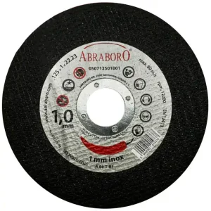 Abraboro 125 x 1.6 x 22 mm Chili fém + inox vágókorong, 25 db/csomag - Olcsóbb