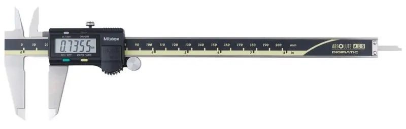 Csak ma | Mitutoyo ABSOLUTE AOS Digimatic digitális tolómérő, 0-8", 0.0005" (0.01 mm) (500-197-30)