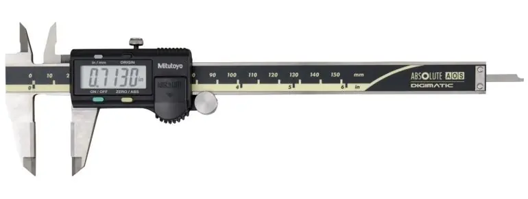 Népszerű | Mitutoyo ABSOLUTE AOS Digimatic keményfém betétes digitális tolómérő, 0-6", 0.0005" (0.01 mm) (500-159-30)