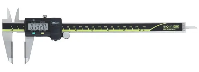 Mitutoyo ABSOLUTE AOS Digimatic keményfém betétes digitális tolómérő, 0-8", 0.0005" (0.01 mm) (500-176-30) | Szuper ajánlat