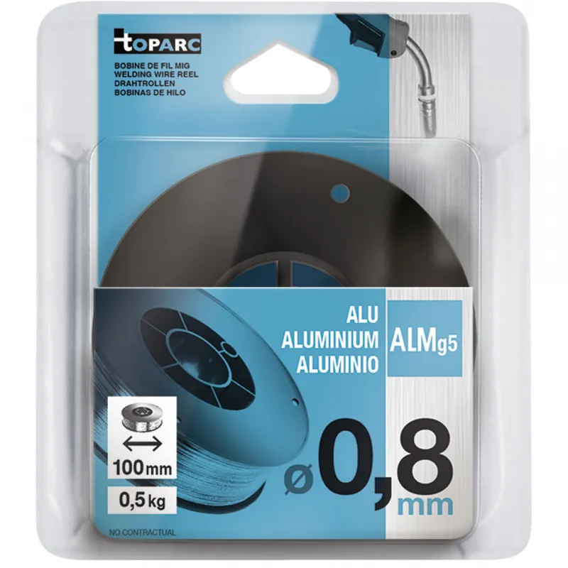 GYS AlMg5 hegesztő huzal, 0.8 mm, 0.5 kg/tekercs | Azonnali szállítás