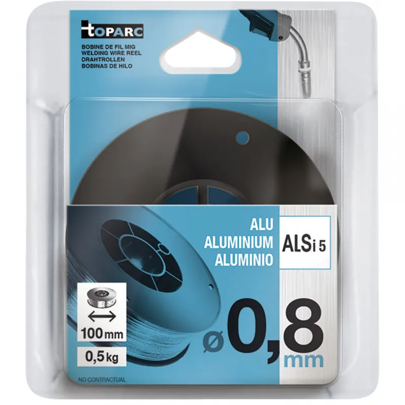 Szezonális akció | GYS AlSi5 hegesztő huzal, 0.8 mm, 0.5 kg/tekercs