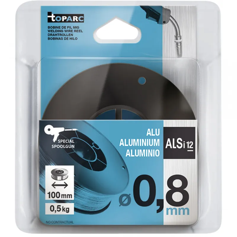 GYS AlSi12 hegesztő huzal, 0.8 mm, 0.5 kg/tekercs - Ne maradj le