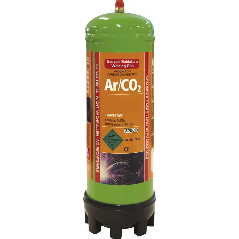 Alacsony ár - GYS Egyszerhasználható gázpalack, Ar/CO2, 1.8 L