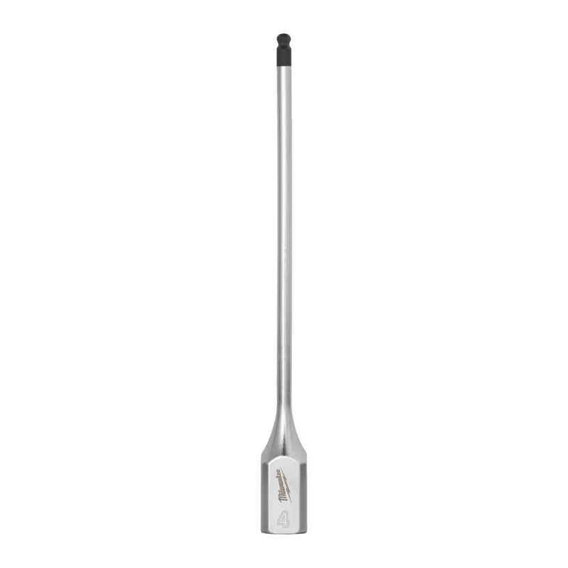 Milwaukee FOUR FLAT™ oldalú 3/8"-os dugókulcs fej, gömbvégű imbusz, hosszú, 4 mm | Legnépszerűbb