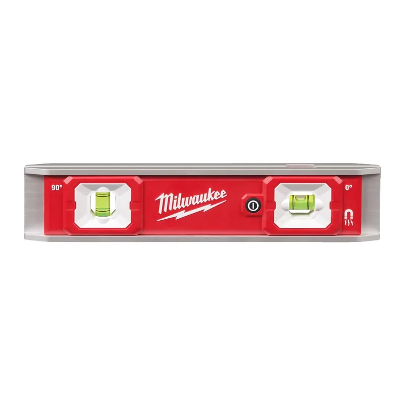 Milwaukee LED torpedo vízmérték, mágneses, 23 cm - Legnépszerűbb