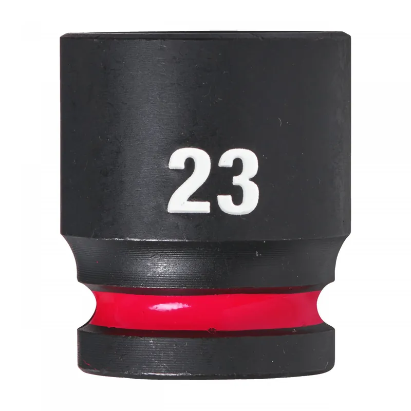 Olcsóbb | Milwaukee Shockwave Impact Duty™ 1/2"-os gépi dugókulcs fej, rövid, 6-lapú, 23 mm