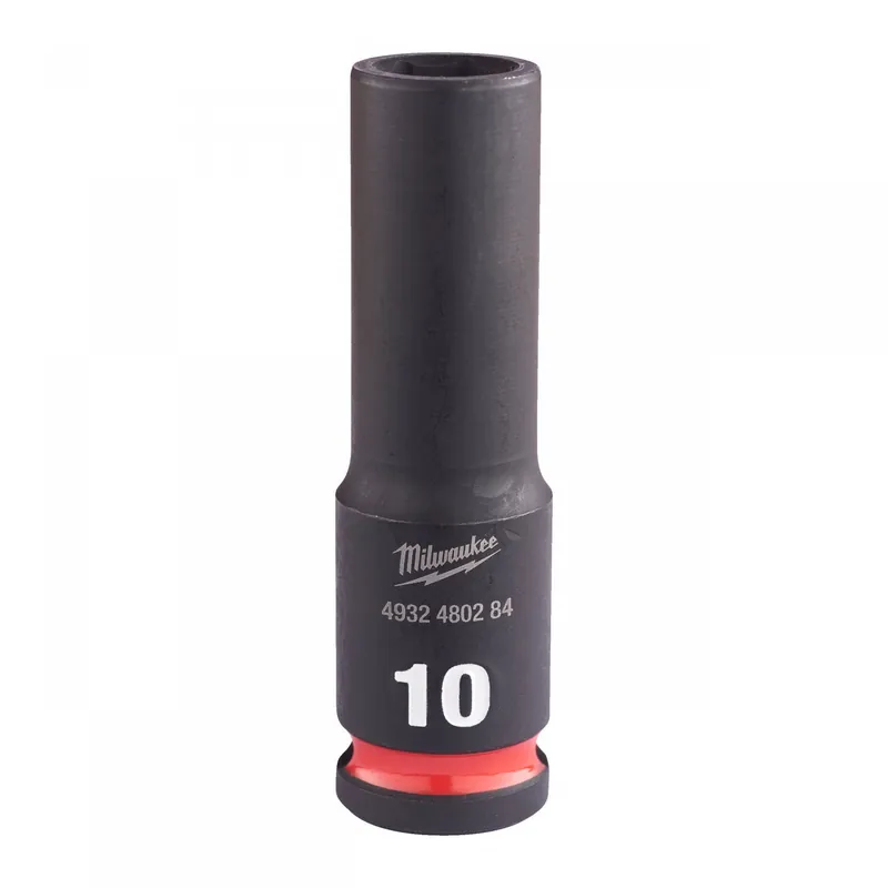 Milwaukee Shockwave Impact Duty™ 3/8"-os gépi dugókulcs fej, hosszú, 6-lapú, 10 mm | Akciós ár