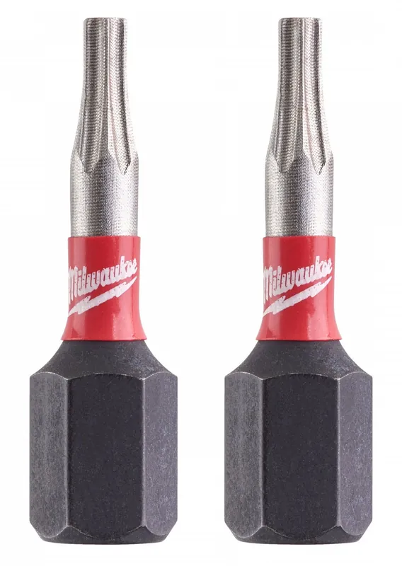Kihagyhatatlan ajánlat | Milwaukee Shockwave Impact Duty™ csavarozó bit, 25 mm, TX BO8, 2 db/bliszter