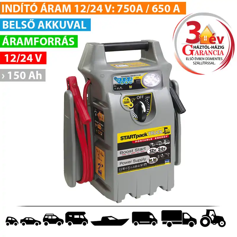 Akció | GYS STARTpack TRUCK akkumulátoros indító