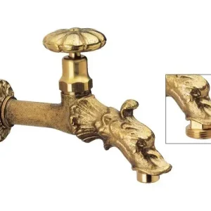 Sapho Retro - Kerti szelep rozettával, bronz CH123 - Csak ma