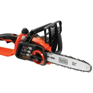BLACK+DECKER - 18V AKU láncfűrész 25 cm, 1x akkumulátor 2,0 Ah Li-ion, töltő GKC1825L20-QW | Különleges ajánlat