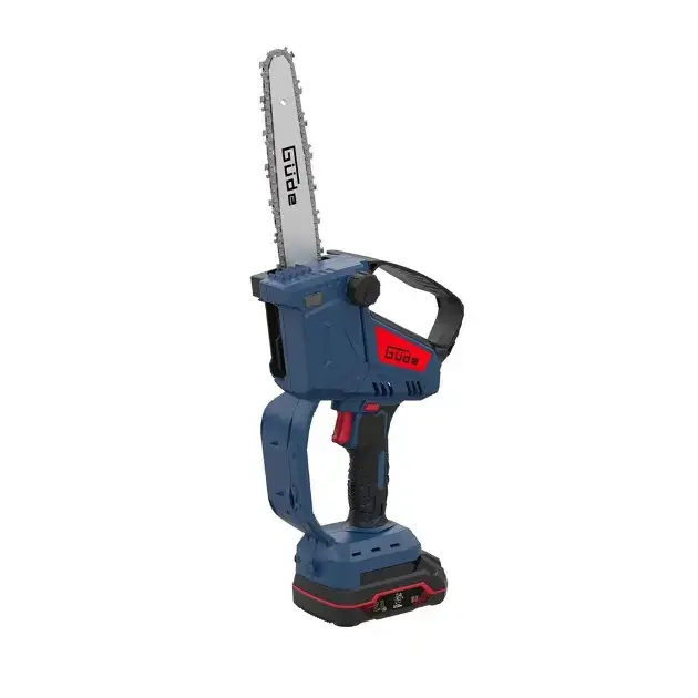 Olcsóbb - Güde - 18V AKU láncfűrész GMK 18-201-05, 45 cm, 1x akkumulátor 2,0 Ah Li-Ion, töltővel 58625